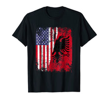 Load image into Gallery viewer, Funny shirts V-neck Tank top Hoodie sweatshirt usa uk au ca gifts for ALBANIAN ROOTS TSHIRT | Red Eagle | ALBANIA SHIRT | American 674477