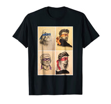 Load image into Gallery viewer, Funny shirts V-neck Tank top Hoodie sweatshirt usa uk au ca gifts for Renaissance Ninja Artists Poster Style Pop Art TShirt 629688