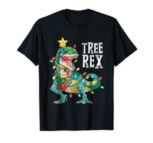 Load image into Gallery viewer, Christmas Shirts For Boys Kids Dinosaur Tree Rex Pajamas Men