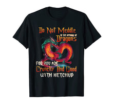 Load image into Gallery viewer, Funny shirts V-neck Tank top Hoodie sweatshirt usa uk au ca gifts for Don't Mess With Dragons Funny Fantasy Dragon T-shirt 468818