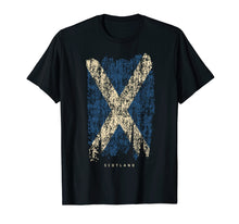 Load image into Gallery viewer, Vintage Scotland T-Shirt Retro Scottish Flag Shirt