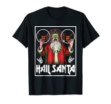 Load image into Gallery viewer, Funny shirts V-neck Tank top Hoodie sweatshirt usa uk au ca gifts for Hail Santa Sleigher Heavy Metal Ugly Christmas Shirt 77605