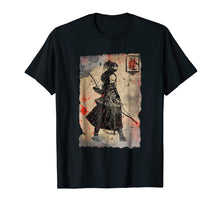 Load image into Gallery viewer, Funny shirts V-neck Tank top Hoodie sweatshirt usa uk au ca gifts for Samurai T-Shirt Japanese Retro Art Print T-Shirt Bushido Tee 914168