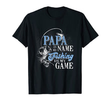 Load image into Gallery viewer, Funny shirts V-neck Tank top Hoodie sweatshirt usa uk au ca gifts for Mens Papa Is My Name Fishing Game T-Shirt Gifts 1023328