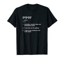 Load image into Gallery viewer, Poppy Definition T Shirt - Funny Father's Day Gift Tee-230126