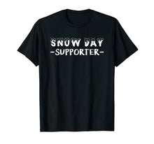 Load image into Gallery viewer, Snow day supporter noel xmas christmas T-Shirt