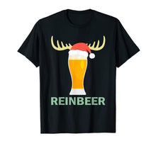 Load image into Gallery viewer, Funny shirts V-neck Tank top Hoodie sweatshirt usa uk au ca gifts for Reinbeer Santa Claus Reindeer Beer Funny Christmas Drinking T-Shirt 516679