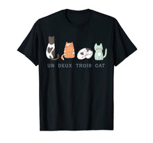 Load image into Gallery viewer, Cute Un Deux Trois Cat Kitty Gifts for Women, Gifts TShirt998779