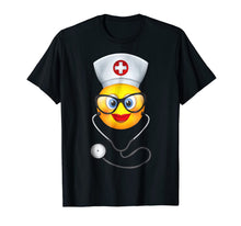 Load image into Gallery viewer, Nurse Halloween Shirt Funny Emoji Nurse Costume T-Shirt