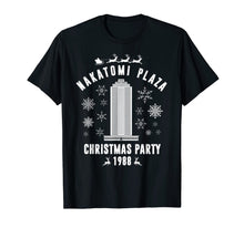 Load image into Gallery viewer, Funny shirts V-neck Tank top Hoodie sweatshirt usa uk au ca gifts for Funny Nakatomi-Plaza Christmas Party Xmas Gifts Fun Holiday T-Shirt 98383