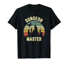 Load image into Gallery viewer, Dungeon Master Shirt Because I'm DM Smiles Retro Dragon T-Shirt-136176