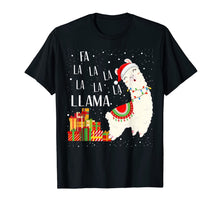 Load image into Gallery viewer, Funny shirts V-neck Tank top Hoodie sweatshirt usa uk au ca gifts for Fa La La Llama - Christmas Alpaca Lover Gift T-Shirt 1090321