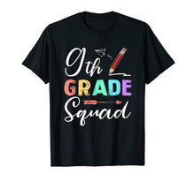 Load image into Gallery viewer, 9th Grade Squad Teachers Kids Back To School Gifts T-Shirt 115246