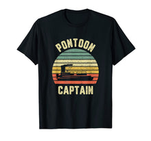 Load image into Gallery viewer, Funny shirts V-neck Tank top Hoodie sweatshirt usa uk au ca gifts for Vintage Pontoon Captain Shirt Funny Pontoon Boat T-Shirt 223027