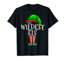 Load image into Gallery viewer, Funny shirts V-neck Tank top Hoodie sweatshirt usa uk au ca gifts for The Wildest Elf Group Matching Family Christmas Gift Holiday T-Shirt 1085237