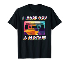 Load image into Gallery viewer, Cassette Vintage Costume Retro 80s 90s I Made You A MixTape T-Shirt 173018