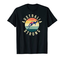 Load image into Gallery viewer, Australia Strong Kangaroo Retro Graphic T-Shirt-1077624