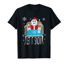 Load image into Gallery viewer, Santa Cocaine let it snow christmas sweater Gifts T-Shirt-351525