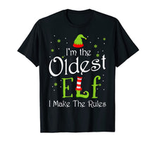 Load image into Gallery viewer, Funny shirts V-neck Tank top Hoodie sweatshirt usa uk au ca gifts for I'm The Oldest Elf Christmas Gift Idea Xmas Family T-Shirt 511352