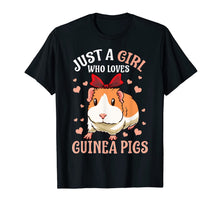 Load image into Gallery viewer, Funny shirts V-neck Tank top Hoodie sweatshirt usa uk au ca gifts for Just A Girl Who Loves Guinea Pigs Lover Mom Girls Cavy Gift T-Shirt 656339