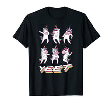 Load image into Gallery viewer, Unicorn Dancing Celebration Yeet Meme T-Shirt