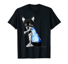 Load image into Gallery viewer, Mother's Day Gifts Chihuahua Dog Tattoo I Love Mom T-Shirt-648979
