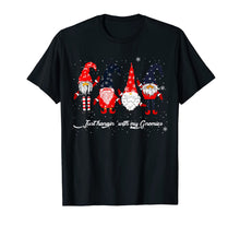 Load image into Gallery viewer, Funny shirts V-neck Tank top Hoodie sweatshirt usa uk au ca gifts for Just Hangin' With My Gnomies Funny ugly Sweater Christmas T-Shirt 625253