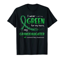Load image into Gallery viewer, I Wear Green For My Granddaughter Cerebral Palsy Awareness T-Shirt-4105126