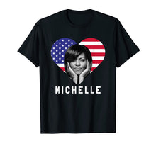 Load image into Gallery viewer, I Love Michelle Obama USA Melanin Black Girl Magic T-Shirt-2153275