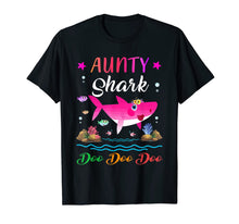 Load image into Gallery viewer, Aunty Shark Doo Doo Shirt Matching Family Shark T-Shirt 125066
