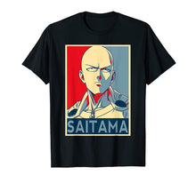 Load image into Gallery viewer, OP Man Saitama For President Shirt Universe's Strongest Man T-Shirt 79955