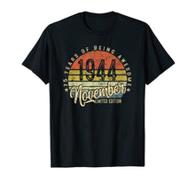 Load image into Gallery viewer, Vintage November 1944 75th Birthday Gifts 75 Years Old T-Shirt