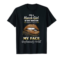 Load image into Gallery viewer, Sexy Leopard Lips Mouth March Girl Birthday Gifts TShirt108325