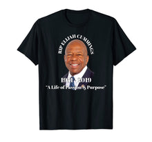 Load image into Gallery viewer, Representative Elijah Cummings RIP (Memorial Design) T-Shirt