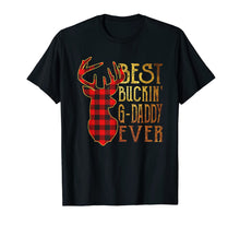 Load image into Gallery viewer, Mens Reindeer Best Buckin' G-Daddy Ever Christmas Pajamas Gifts T-Shirt