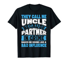 Load image into Gallery viewer, Mens Funny Uncle Shirt Gifts From Niece and Nephew T-Shirt-507543