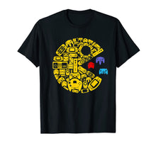 Load image into Gallery viewer, video gamers classic vintage controller gamer t-shirt 82424