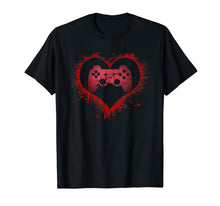 Load image into Gallery viewer, Gamer Heart Valentines Day Video Games Boys Kids Teens Gift T-Shirt-2406771