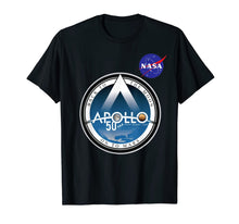 Load image into Gallery viewer, Apollo 50 Nasa Shirt - 50th Anniversary Blueprint Vintage  T-Shirt 88583