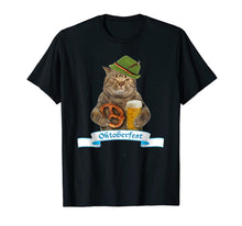 Load image into Gallery viewer, Oktoberfest 2019 Flag TShirt - Cat German Beer Shirt 56113