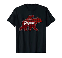Load image into Gallery viewer, Funny shirts V-neck Tank top Hoodie sweatshirt usa uk au ca gifts for Red Plaid Papaw Bear Buffalo Matching Family Pajama T-Shirt 1245208