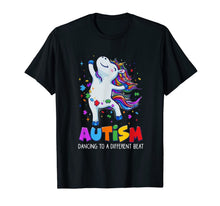 Load image into Gallery viewer, Autism awareness Dabbing unicorn puzzle piece kids t shirt T-Shirt-217635