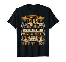Load image into Gallery viewer, October 1965 Vintage Shirt 54th Birthday Gifts 54th Bday T-Shirt