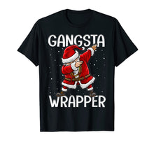 Load image into Gallery viewer, Funny shirts V-neck Tank top Hoodie sweatshirt usa uk au ca gifts for Gangsta Wrapper Funny Dabbing Santa Christmas Gift Men Kids T-Shirt 107471