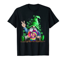 Load image into Gallery viewer, Hippie Gnomes T-Shirt Hippie Clover St Patrick's Day Gifts T-Shirt-568689