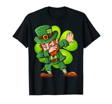 Load image into Gallery viewer, St Patricks Day Dabbing Leprechaun Clover Boys Girls Kids TShirt99734