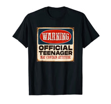 Load image into Gallery viewer, Funny 13th Birthday T Shirt Official Teenager 13 Years Old 171467