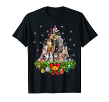Load image into Gallery viewer, Funny Cat Christmas Tree Xmas Gifts T-Shirt-68797