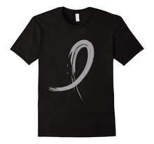 Load image into Gallery viewer, Funny shirts V-neck Tank top Hoodie sweatshirt usa uk au ca gifts for Brain Tumor T-Shirt Grey Graffiti Ribbon 1191704