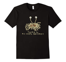 Load image into Gallery viewer, Funny shirts V-neck Tank top Hoodie sweatshirt usa uk au ca gifts for Flying Spaghetti Monster Touched By His Noodly Appendages 3597926